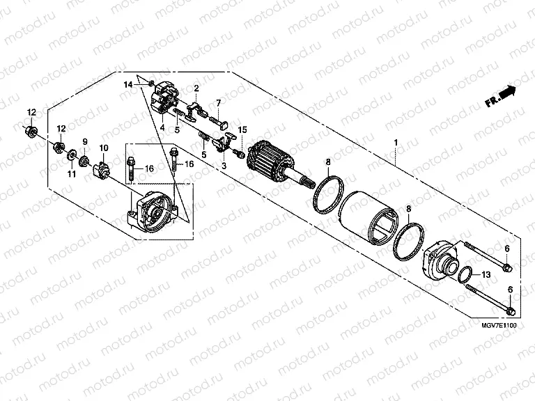 E-11 STARTER ENGINE