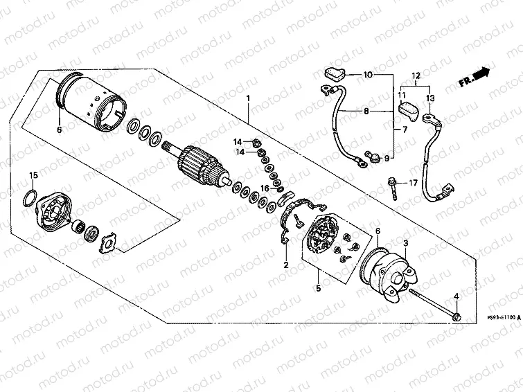 E-11 STARTER ENGINE
