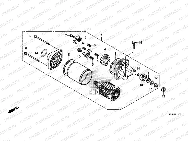 E-11 STARTER ENGINE