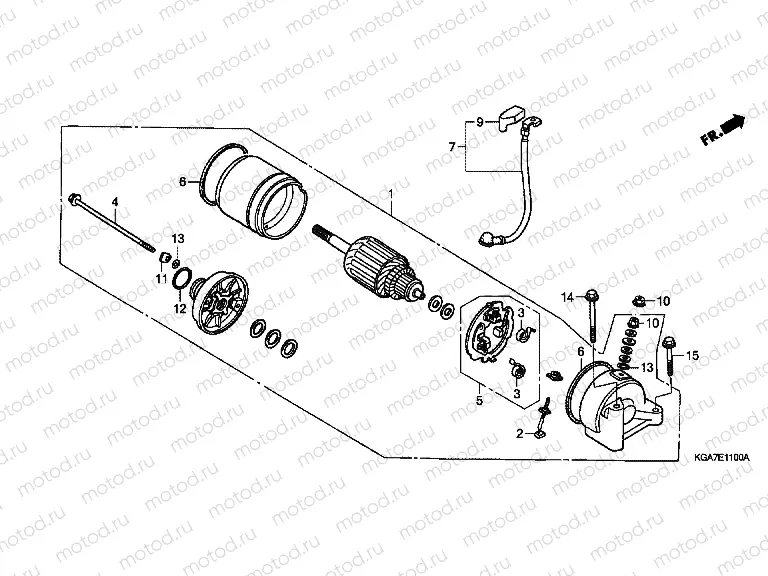 E-11 STARTER ENGINE
