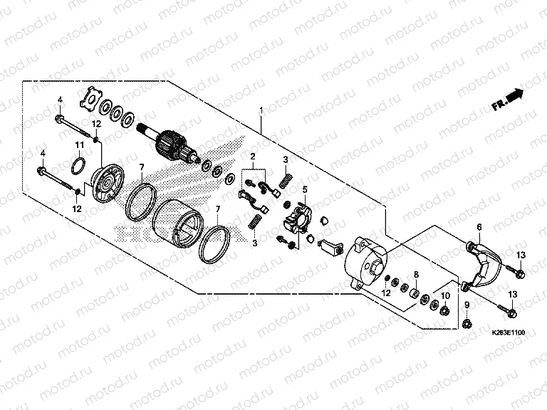 E-11 STARTER ENGINE