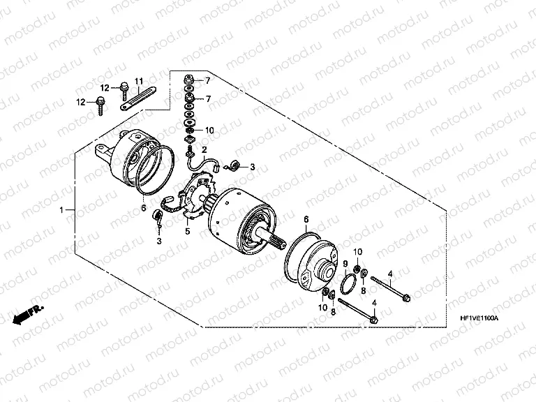 E-11 STARTER ENGINE