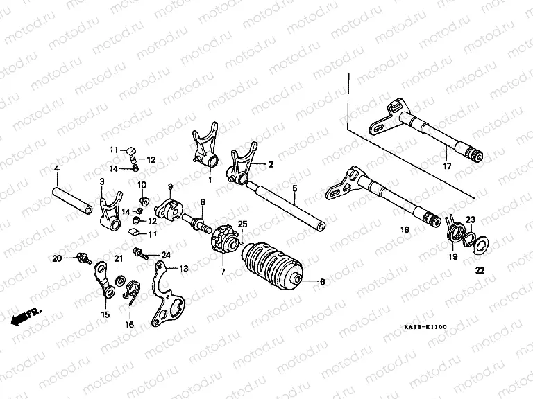 E-11 TRANSMISSION DRUM