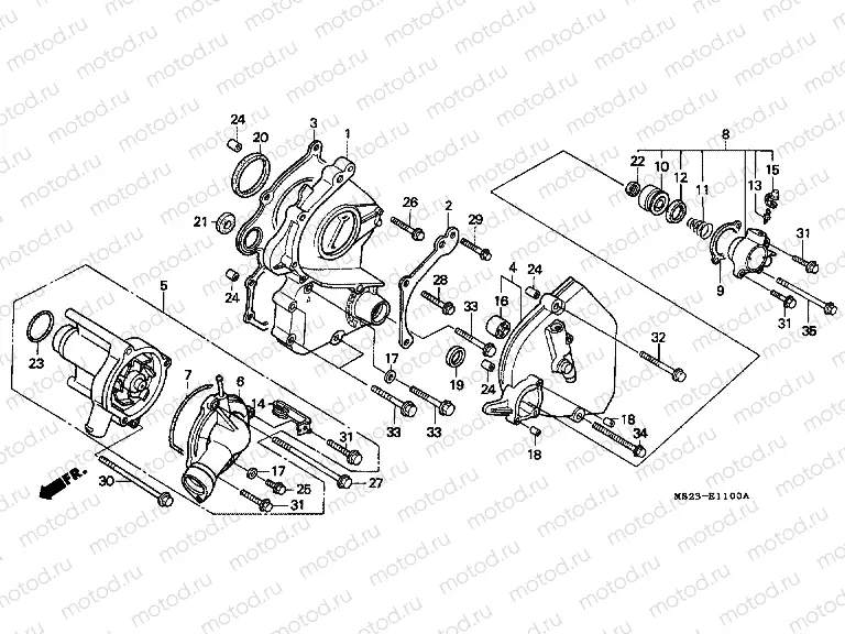 E-11 WATER PUMP