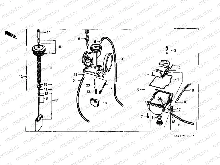 E-12-1 CARBURETOR (2)