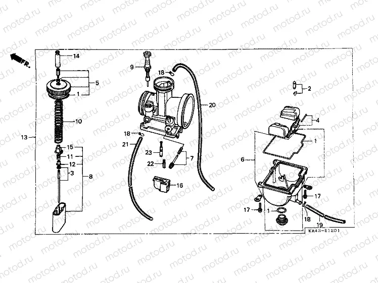 E-12-1 CARBURETOR (2)