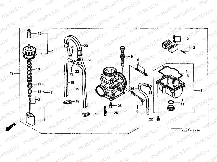 E-12-1 CARBURETOR (2)