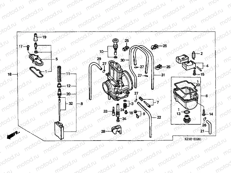 E-12-1 CARBURETOR (2)