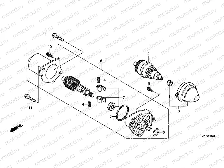 E-12-1 STARTER ENGINE (2)
