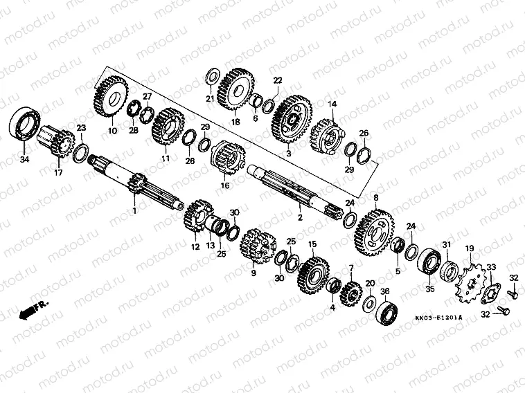 E-12-1 TRANSMISSION (2)