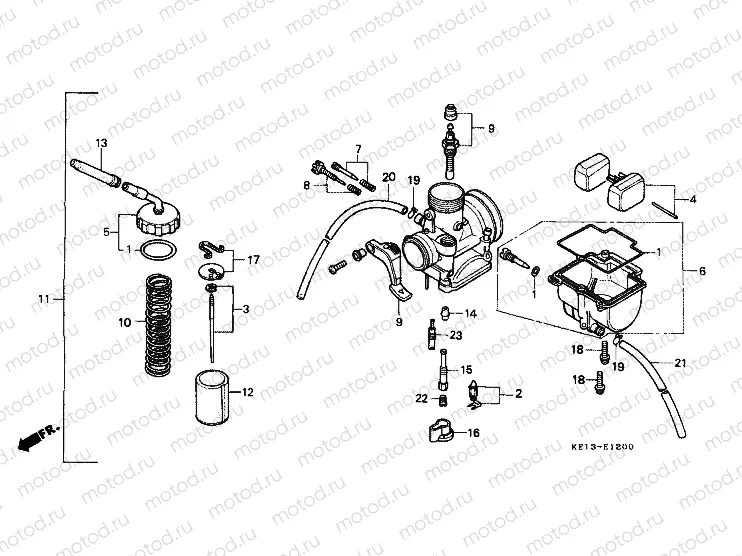 E-12 CARBURETOR
