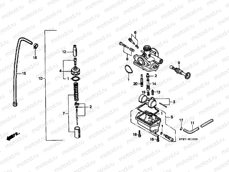 E-12 CARBURETOR