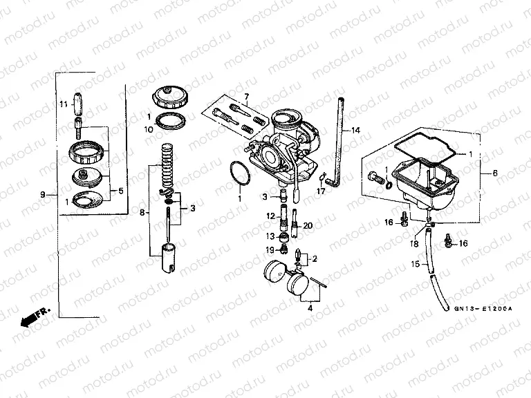 E-12 CARBURETOR