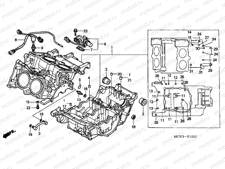 E-12 CRANKSHAFT