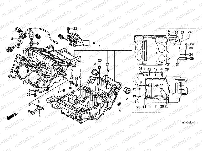 E-12 CRANKSHAFT