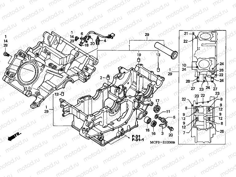 E-12 CRANKSHAFT