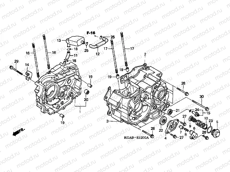 E-12 CRANKSHAFT