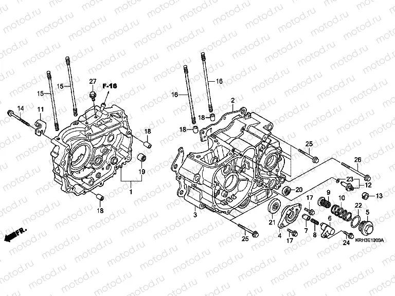 E-12 CRANKSHAFT