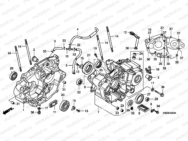 E-12 CRANKSHAFT