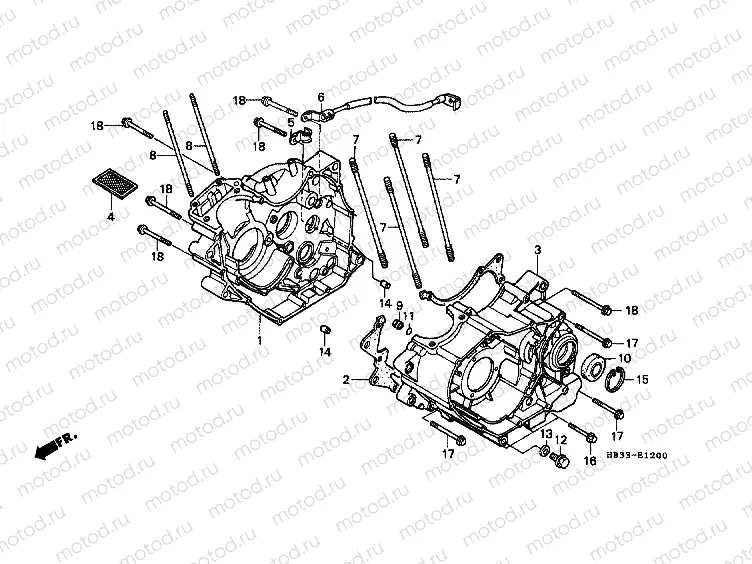 E-12 CRANKSHAFT