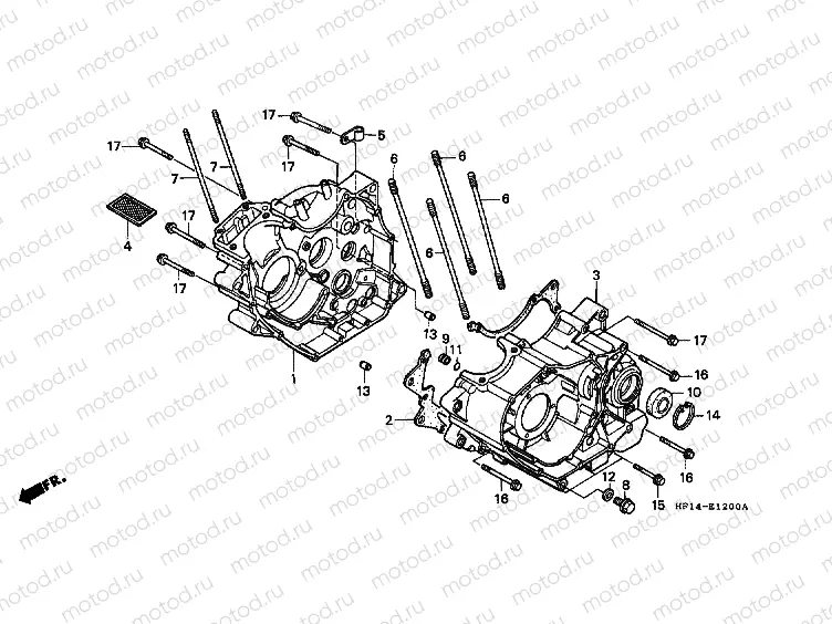 E-12 CRANKSHAFT