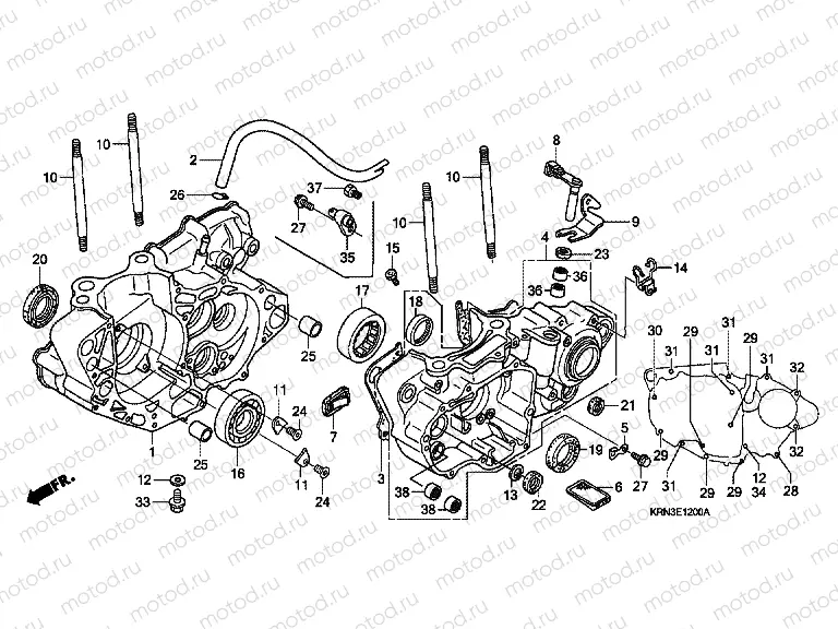 E-12 CRANKSHAFT