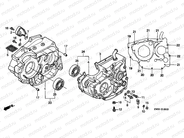 E-12 CRANKSHAFT