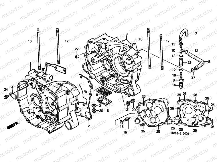 E-12 CRANKSHAFT