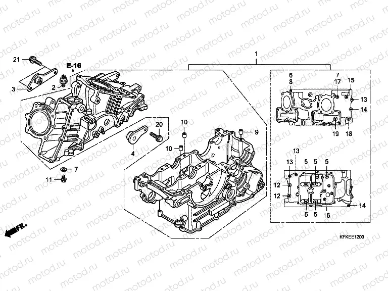 E-12 CRANKSHAFT