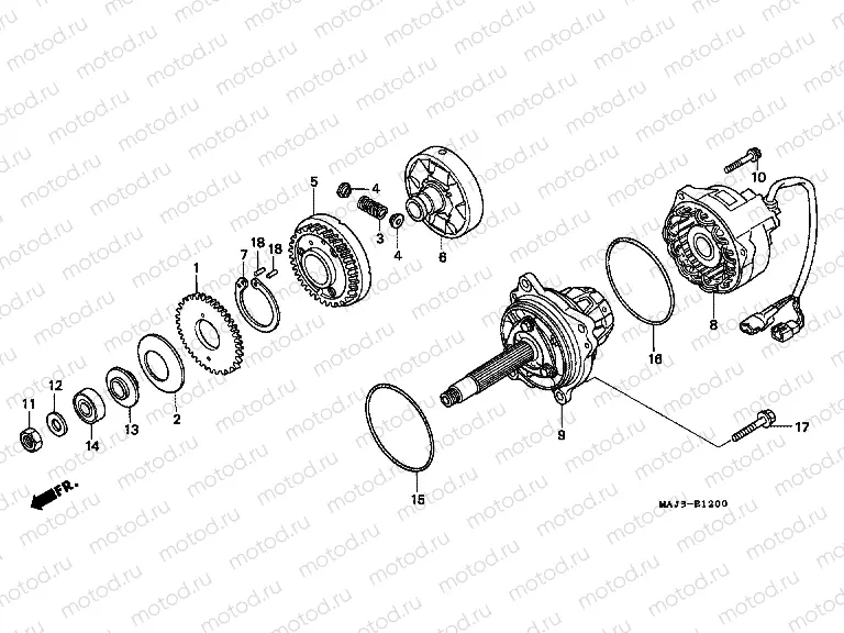 E-12 GENERATOR (ST1100S / AS)