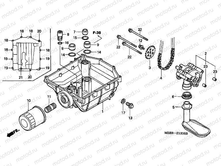 E-12 OIL PUMP