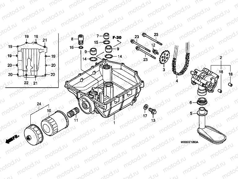 E-12 OIL PUMP