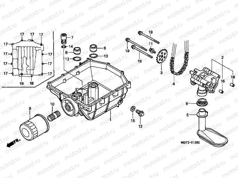 E-12 OIL PUMP