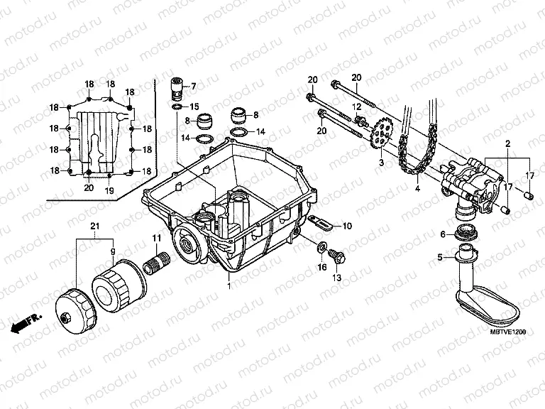 E-12 OIL PUMP