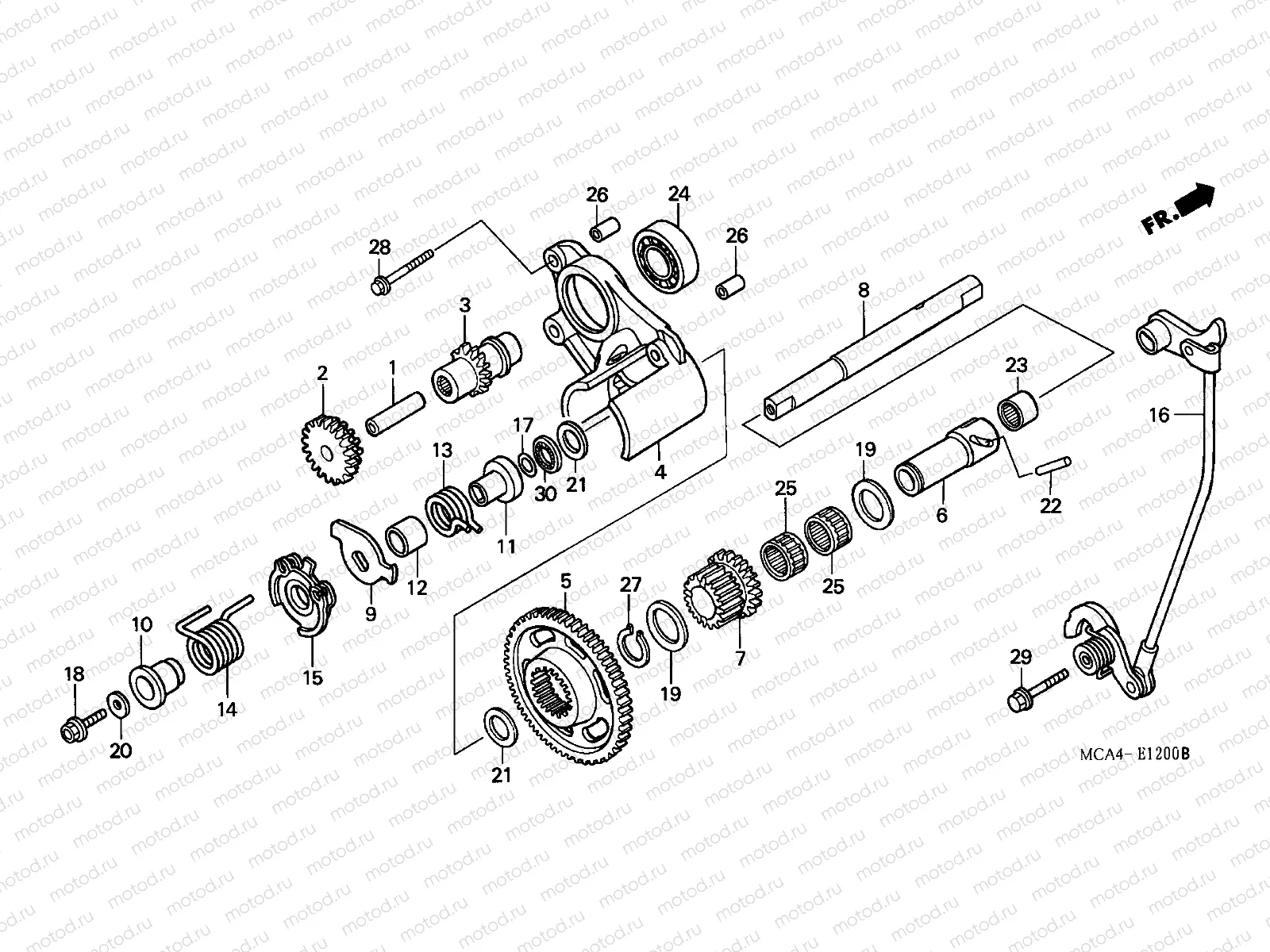 E-12 REVERSE GEAR