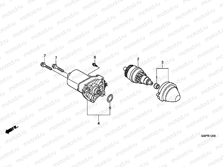 E-12 STARTER ENGINE (YUHUAN AVIATION MACHINARY)