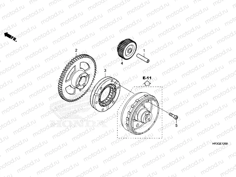 E-12 STARTING GEAR