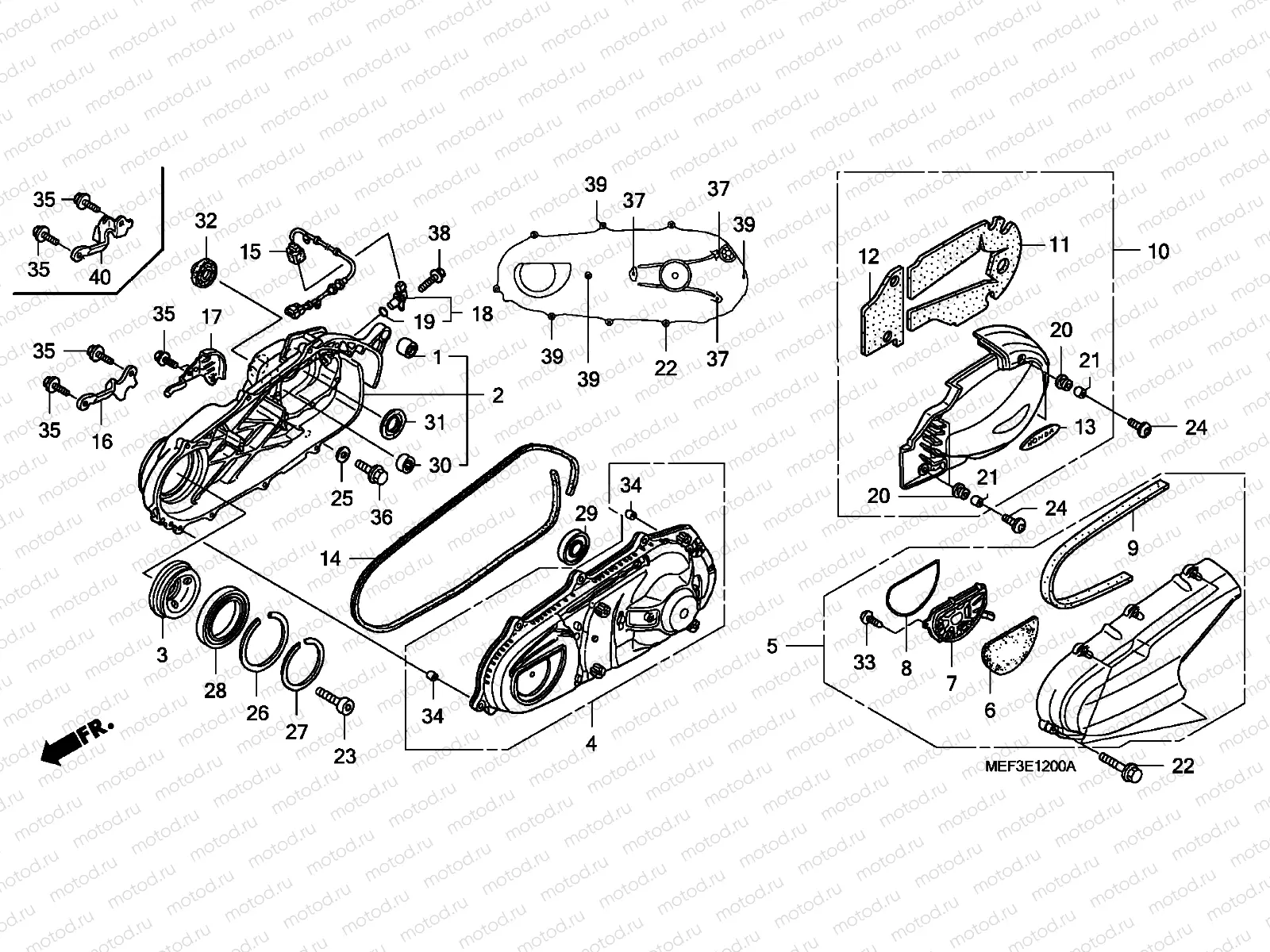 E-12 SWINGARM