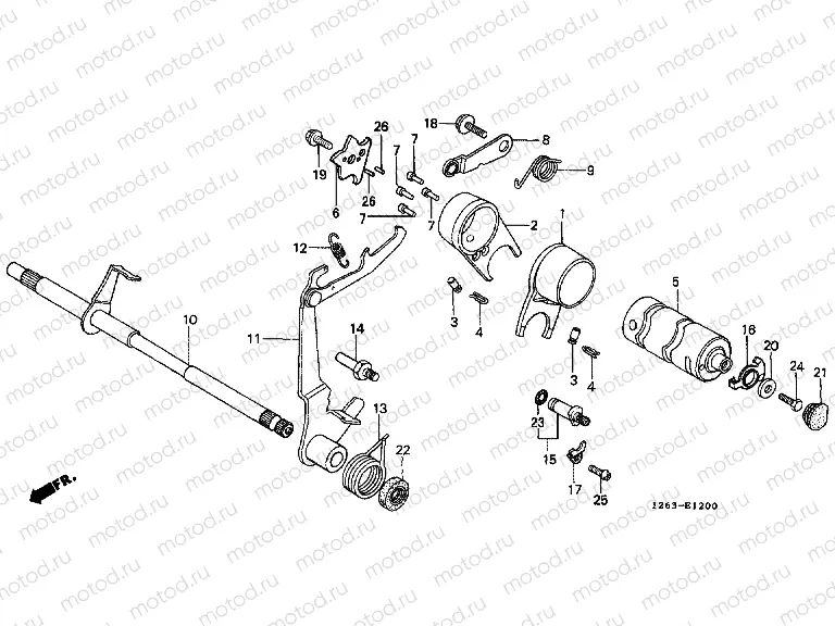 E-12 TRANSMISSION DRUM