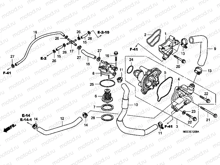 E-12 WATER PUMP