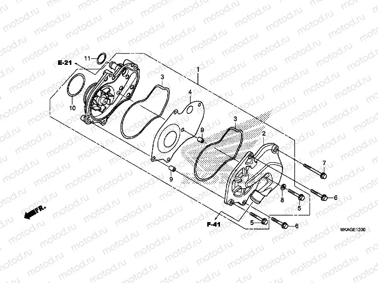 E-12 WATER PUMP
