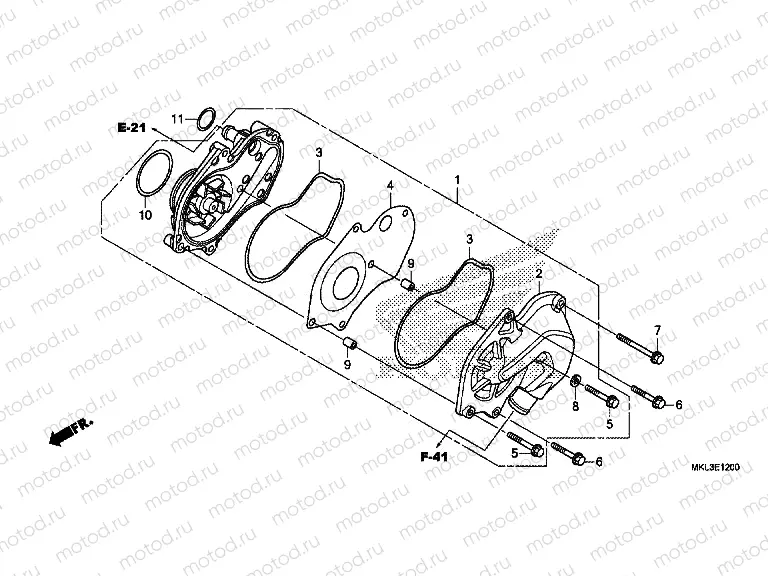E-12 WATER PUMP
