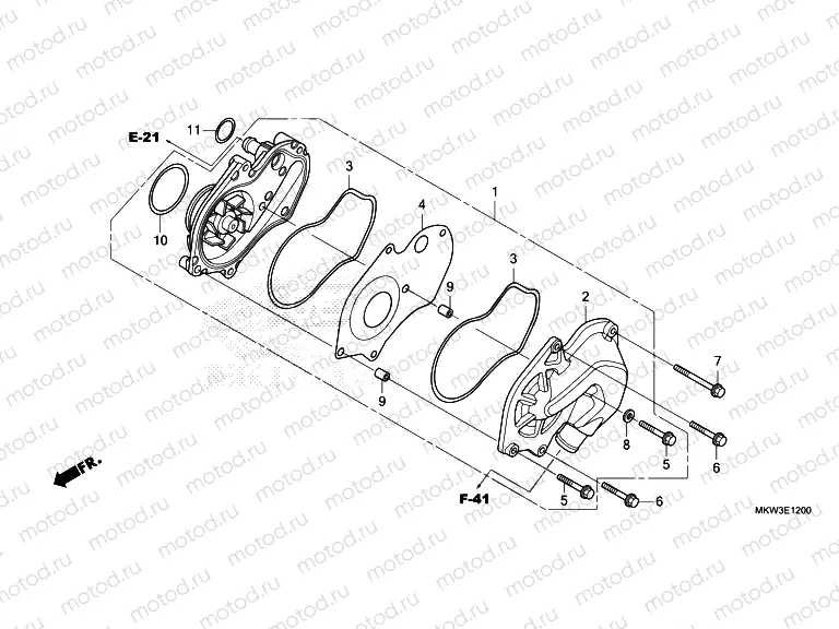 E-12 WATER PUMP