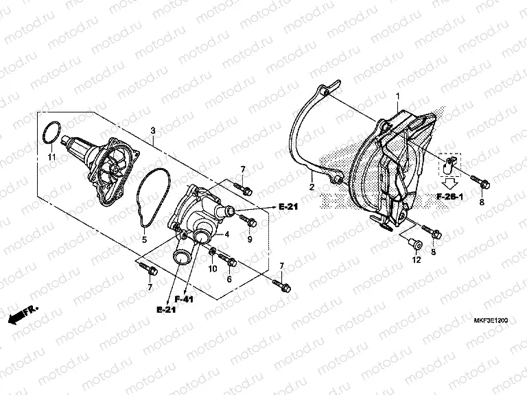 E-12 WATER PUMP