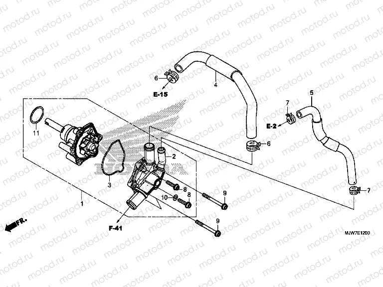E-12 WATER PUMP