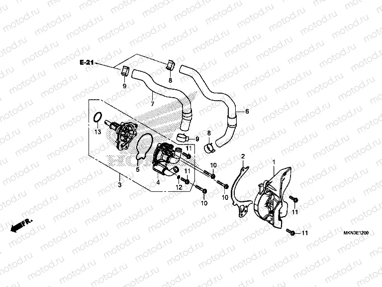 E-12 WATER PUMP