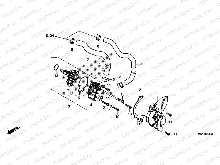 E-12 WATER PUMP