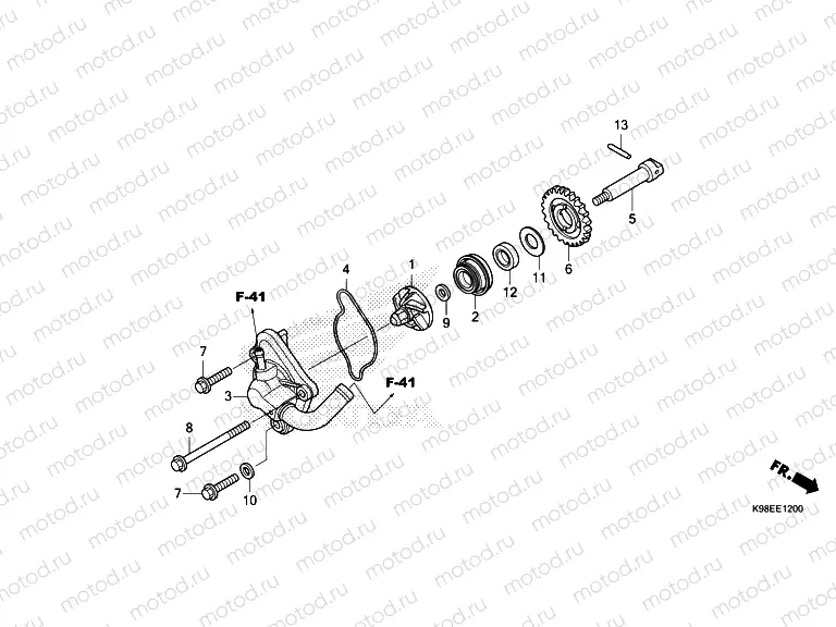 E-12 WATER PUMP