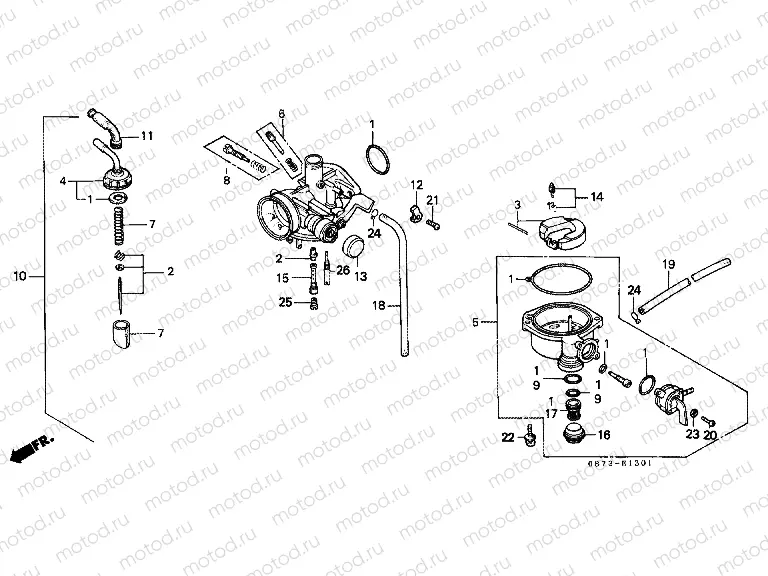E-13-1 CARBURETOR (2)