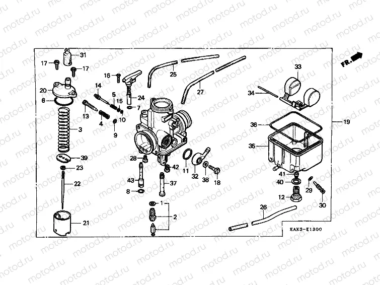 E-13 CARBURETOR